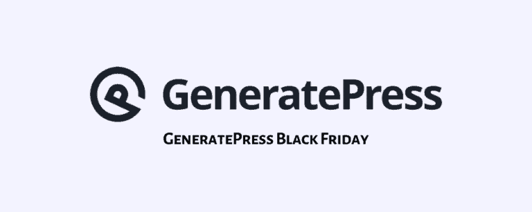 GeneratePress Black Friday Deals 2024: SALE! Up To $40 Discount